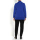 LUISA VIOLA COWL NECK SWEATER BLUE