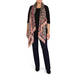ELIZA GRACIOUS LEOPARD PRINT SCARF PINK