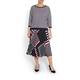 PERSONA BY MARINA ABSTRACT PRINT SWEATER
