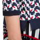 PERSONA BY MARINA ABSTRACT PRINT SWEATER