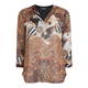 BEIGE LABEL BAROQUE PRINT TUNIC