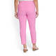 BEIGE LABEL TECHNOSTRETCH TROUSER TURN UP PINK