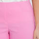 BEIGE LABEL TECHNOSTRETCH TROUSER TURN UP PINK