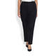 MARINA RINALDI PURE LINEN TROUSER NAVY