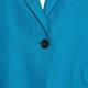 MARINA RINALDI PETROL LINED LINEN BLAZER