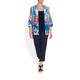BEIGE LABEL SATIN FLORAL PRINT JACKET