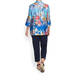 BEIGE LABEL SATIN FLORAL PRINT JACKET