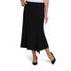 BEIGE LABEL BIAS CUT SKIRT BLACK 