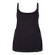 LUISA VIOLA BLACK STRETCH JERSEY CAMISOLE