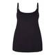 LUISA VIOLA BLACK STRETCH JERSEY CAMISOLE