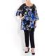 LUISA VIOLA GEORGETTE FLORAL TUNIC