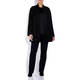 LUISA VIOLA CHENILLE LUREX LONG CARDIGAN BLACK