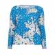 LUISA VIOLA PRINTED SWEATER BLUE
