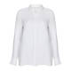 LUISA VIOLA DIAMANTE BUTTON SHIRT WHITE