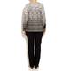 LUISA VIOLA MONOCHROME SWEATER