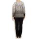 LUISA VIOLA MONOCHROME SWEATER