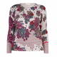 LUISA VIOLA FLORAL PRINT SWEATER