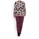 LUISA VIOLA FLORAL PRINT SWEATER