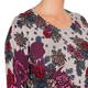 LUISA VIOLA FLORAL PRINT SWEATER