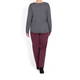 LUISA VIOLA  ABSTRACT PRINT SWEATER