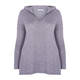 LUISA VIOLA JEWEL EMBELLISHED HOODY GREY 