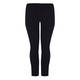 LUISA VIOLA PUNTO MILANO TROUSER WITH LACE TRIM BLACK