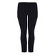 LUISA VIOLA PUNTO MILANO TROUSER WITH LACE TRIM BLACK