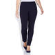 LUISA VIOLA PUNTO MILANO TROUSER WITH SEQUIN DETAIL NAVY