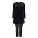 LUISA VIOLA TUNIC AND TROUSER OUTFIT BLACK