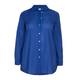 LUISA VIOLA blue BRODERIE ANGLAIS SHIRT