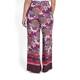 LUISA VIOLA WIDE LEG PRINTED TROUSERS