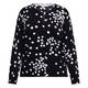 Luisa Viola Spot Cardigan Black and White 