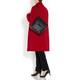 LUISA VIOLA red wool COAT