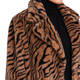 Luisa Viola Faux Fur Animal Print Coat