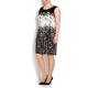 LUISA VIOLA jacquard monochrome DRESS