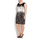 LUISA VIOLA jacquard monochrome DRESS