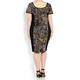 LUISA VIOLA abstract print DRESS