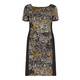 LUISA VIOLA abstract print DRESS