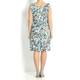 Luisa Viola botanical print shift DRESS