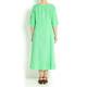 LUISA VIOLA apple green linen DRESS