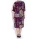 Luisa Viola print crepe DRESS