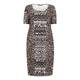 LUISA VIOLA animal print DRESS