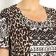 LUISA VIOLA animal print DRESS