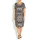 LUISA VIOLA animal print DRESS