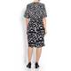 LUISA VIOLA Monochrome Print DRESS