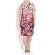 LUISA VIOLA Floral Print Georgette DRESS