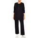 Luisa Viola Black Knitted Trousers 