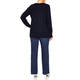 Luisa Viola Intarsia Knitted Sweater Blue