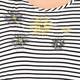LUISA VIOLA STRIPE TUNIC EMBROIDERED