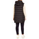 LUISA VIOLA PADDED GILET BLACK